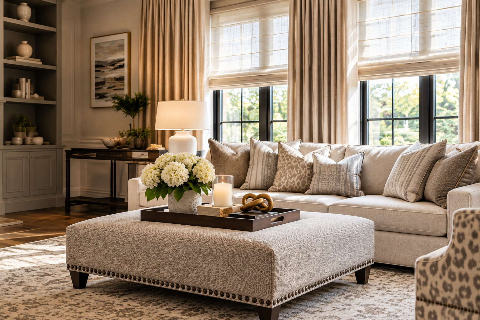 Custom upholstered furniture and window treatments in Paramus NJ